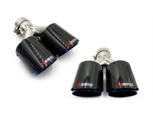 PUNTERA DOBLE AKRAPOVIC CARBONO INTERIOR TORNASOL