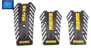 Pedales MecÃ¡nicos Momo 3 Piezas Negro / Amarillo