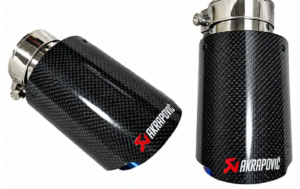 Puntera Akrapovic Fibra De Carbono Interior Tornasol 16cm
