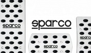 Pedales AutomÃ¡ticos Con DescansapiÃ©s AT Sparco Negro (3 Piezas)