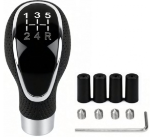 Pera De Cambios Universal Z2 - Cuero Negro