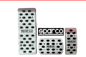 Kit Pedales AutomÃ¡ticos Con DescansapiÃ©s Sparco 3 Piezas