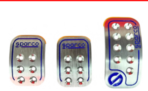 Pedales MecÃ¡nicos Sparco 3 Piezas Aluminio / Azul